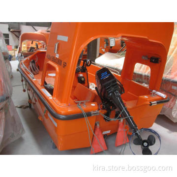 4.5 meters rescue boat with Mercury 25hp engine